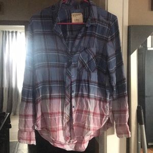 Long Sleeve Plaid Shirt